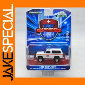 1986 GMC Jimmy NYC EMS Alloy Model Car