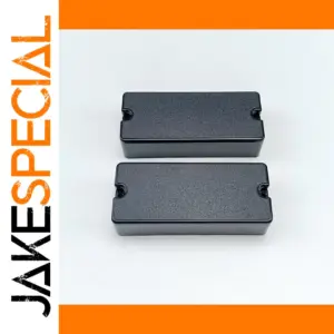 Matte Black Humbucker Cover for Electric Bass