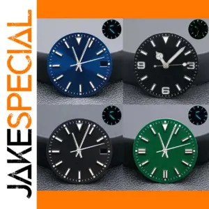 28.5mm Blue-Green Luminous Watch Dial for NH35/2815