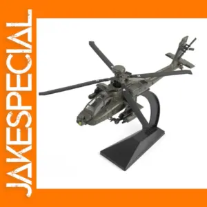 Apache Alloy Helicopter Model Display Ornament