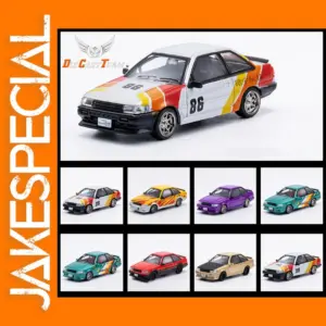 DCT AE86 1/64 Diecast Sports Car Model