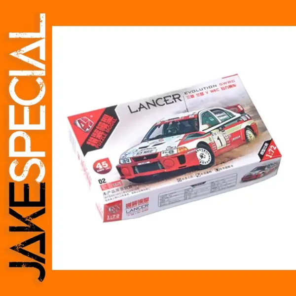 1/72 Scale 4D Classic WRC Rally Car Model