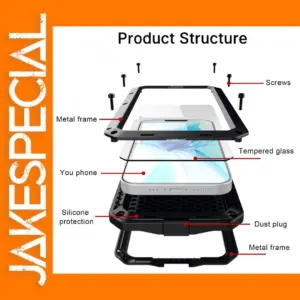 Heavy-Duty Anti-Slip Case for iPhone 15 Series
