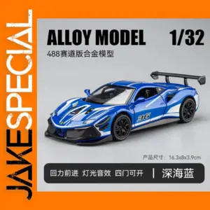 1:32 Ferrari 488 Diecast Car Model