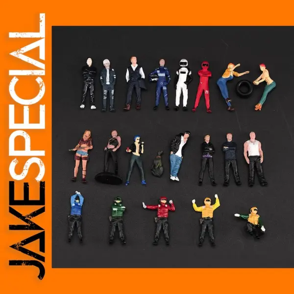Handmade 1/64 Scale Miniature Resin Figure