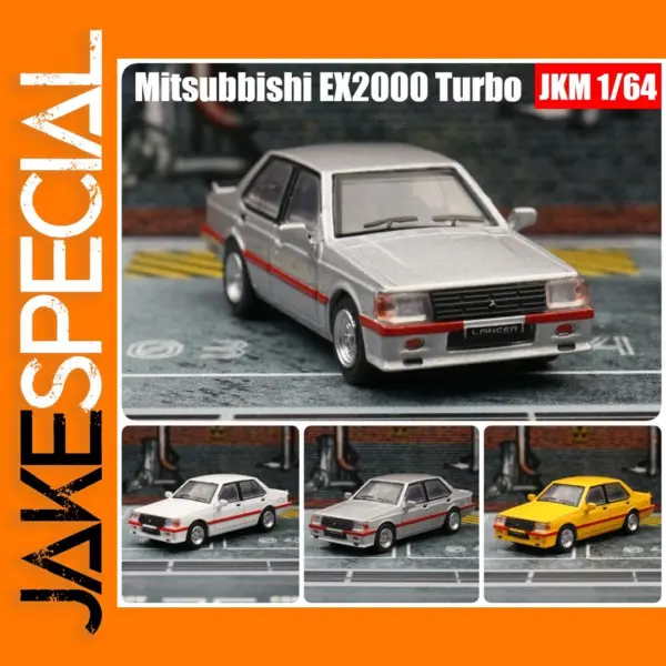 1:64 Diecast Mitsubishi Lancer EX2000 Model Car