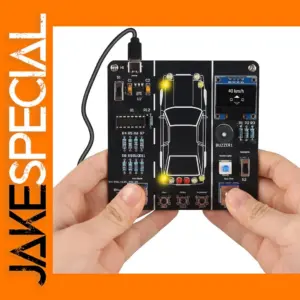 DIY Car Driving Simulation Solder Kit for STEM Education