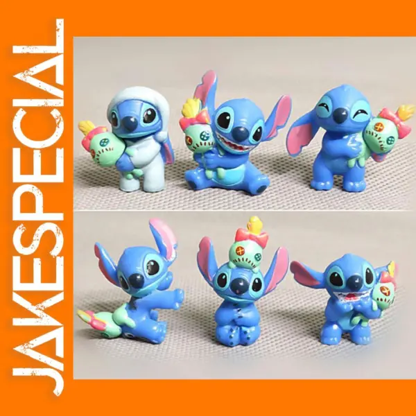 Lilo & Stitch 6pcs Cute Figure Set