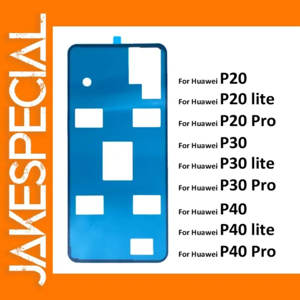2pcs Huawei P30 Pro Back Cover Adhesive Tape