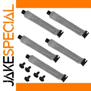 5PCS Metal PCI Slot Cover Dust Filters