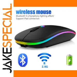 Bluetooth Rechargeable Wireless Mouse 1600 DPI