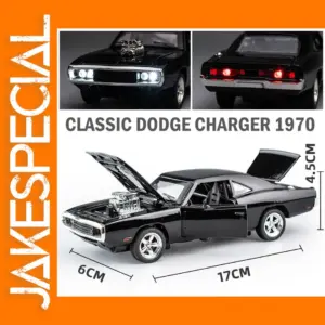 1:32 Diecast 1970 Dodge Charger Model Car