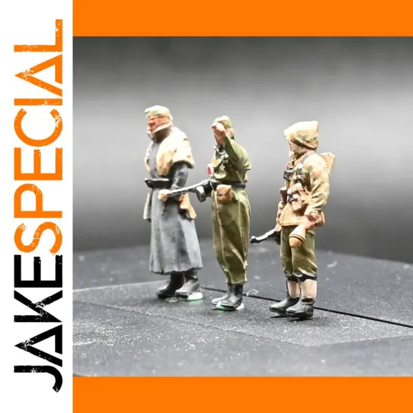 1:72 Resin German Soldiers Scene Accessory