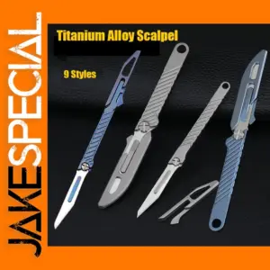 Titanium Alloy Multifunctional Carving Knife