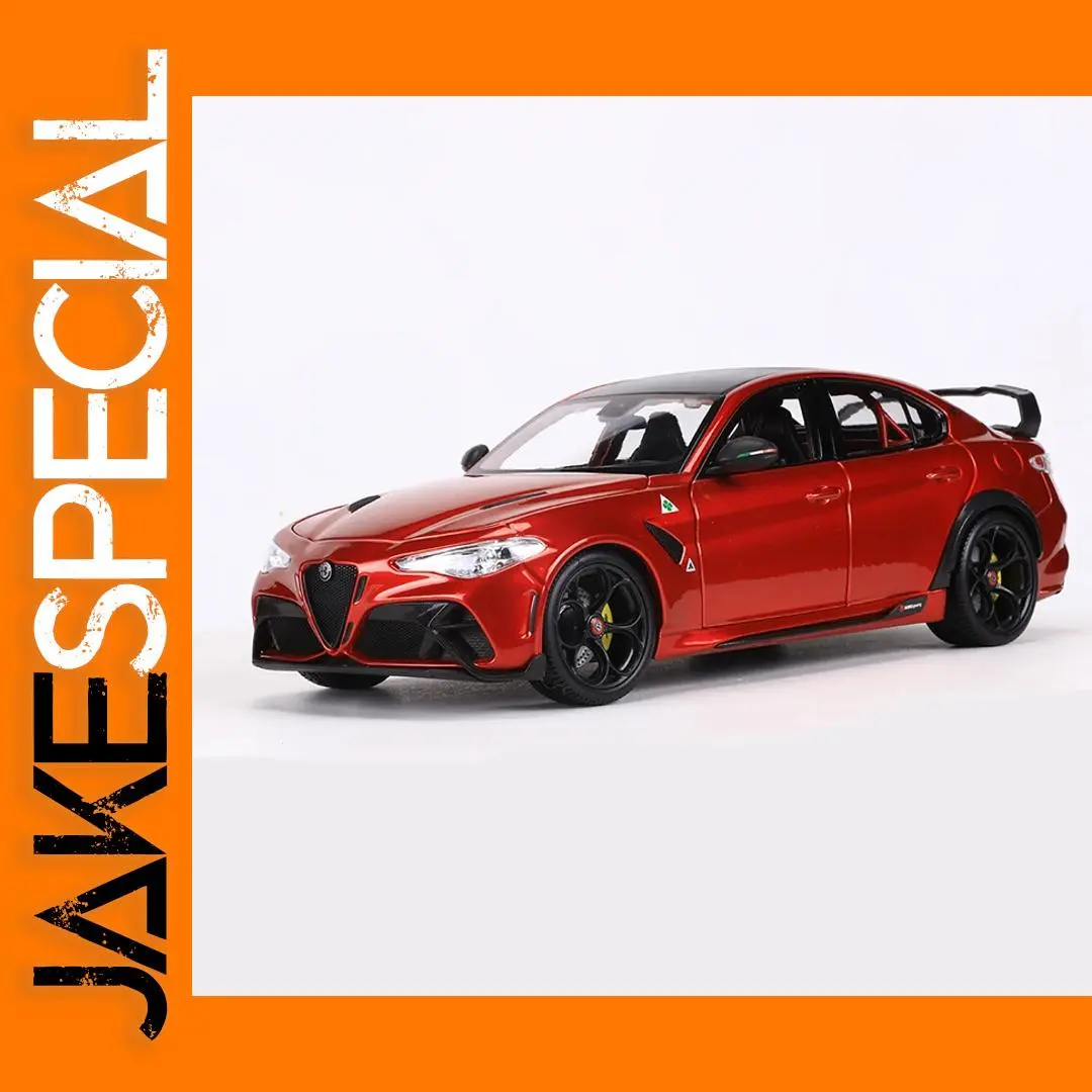Burago 1:18 Alfa Romeo Giulia GTAm Diecast Model 1 Burago 1:18 Alfa Romeo Giulia GTAm Diecast Model