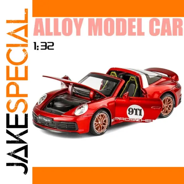 1:32 Scale Porsche 911 Targa Diecast Model