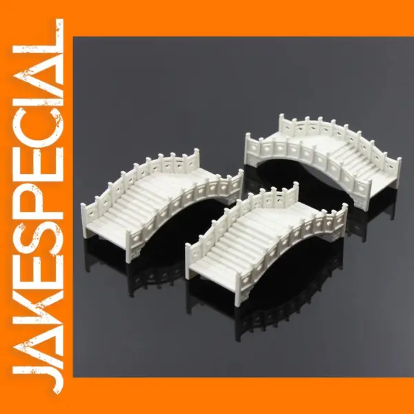3pcs GY30 Plastic Arch Bridges for Models