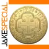 1726 Spain 8 Escudos Gold Copy Coin