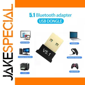 MINI USB Bluetooth 5.1 Dongle Adapter for PC and Devices