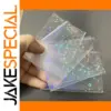 50pcs 65x90mm Holographic Card Sleeves
