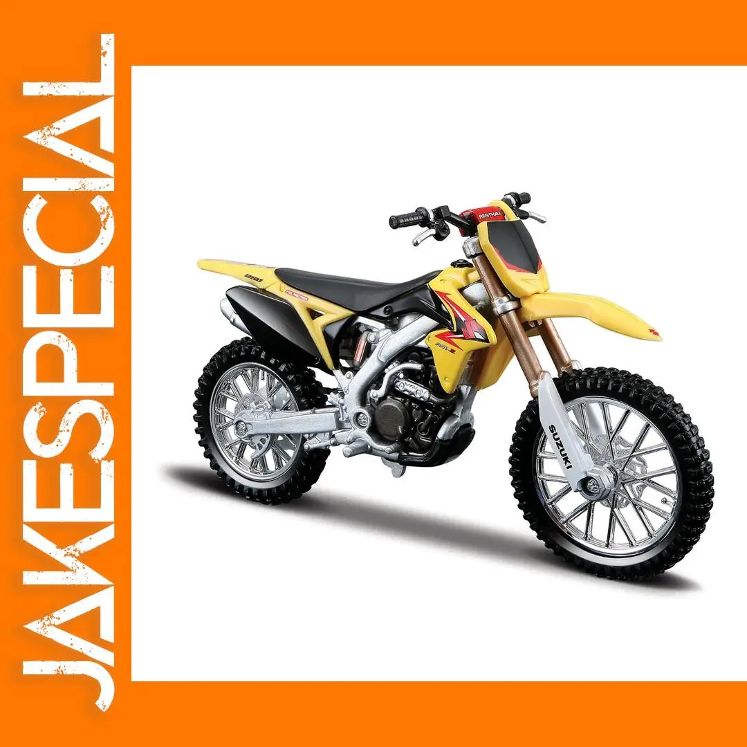 Bburago 1:18 Suzuki RM-Z450 Motorcycle Model 1 Bburago 1:18 Suzuki RM-Z450 Motorcycle Model