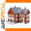HO Scale Model Village Farm House Building