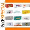HO Scale 1:87 Shipping Container Set of 3