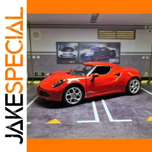 1:24 Alfa Romeo 4C Coupe Diecast Model Car