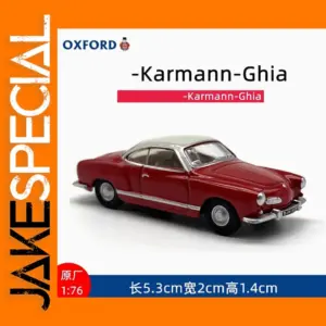 1:76 Scale Karmann-Ghia Diecast Model Car
