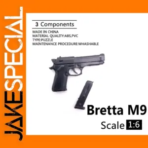 1/6 Scale Beretta M9 Gun Model Accessory