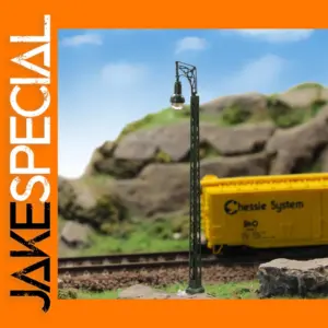 Evemodel 3pcs N Scale Warm White Lamps