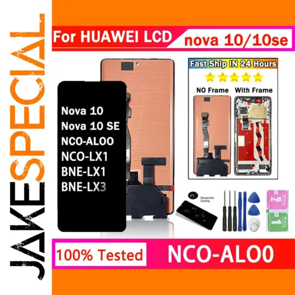 Huawei Nova 10 SE LCD Display Screen Replacement