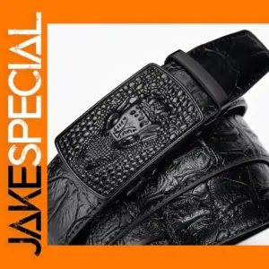 2023 Unisex Alloy Leather Belt with Chain