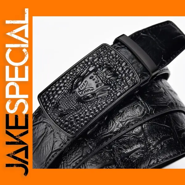 2023 Unisex Alloy Leather Belt with Chain