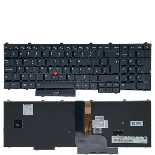 Backlit Keyboard for Lenovo Thinkpad P50 P51 P70 P71 - Image 6