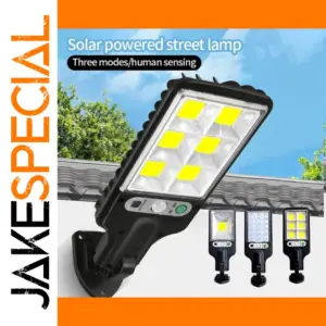 Solar LED Wall Lamp with Motion Sensor