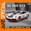 1:24 Porsche 911 GT3 RSR Diecast Model Car