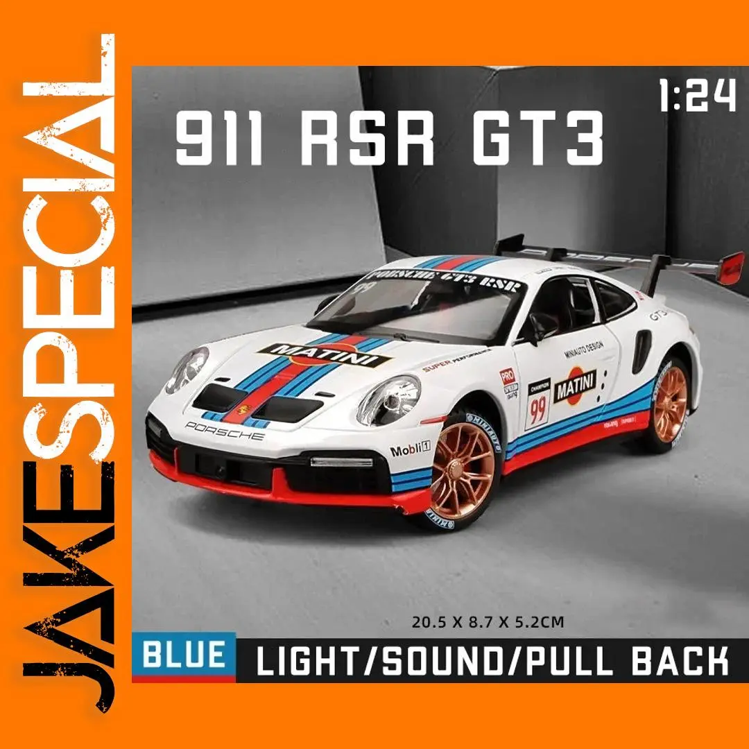 1:24 Porsche 911 GT3 RSR Diecast Model Car 1 1:24 Porsche 911 GT3 RSR Diecast Model Car
