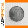 1942 Slovakia 5 Halierov Zinc Replica Coin