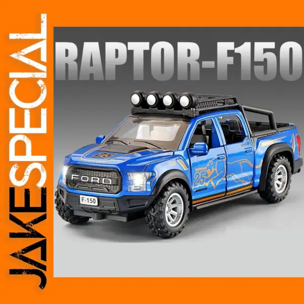 1:32 Alloy Ford Raptor F150 Diecast Model