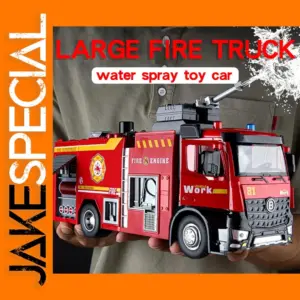 Water Spray Fire Engine Model Toy for Kids