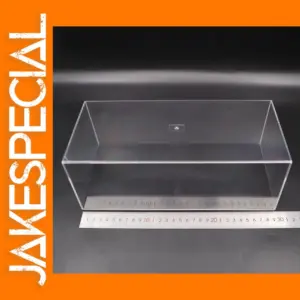 Transparent Acrylic Display Case for Die-Cast Cars