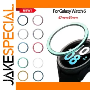 Metal Ring Case for Samsung Galaxy Watch6 Classic