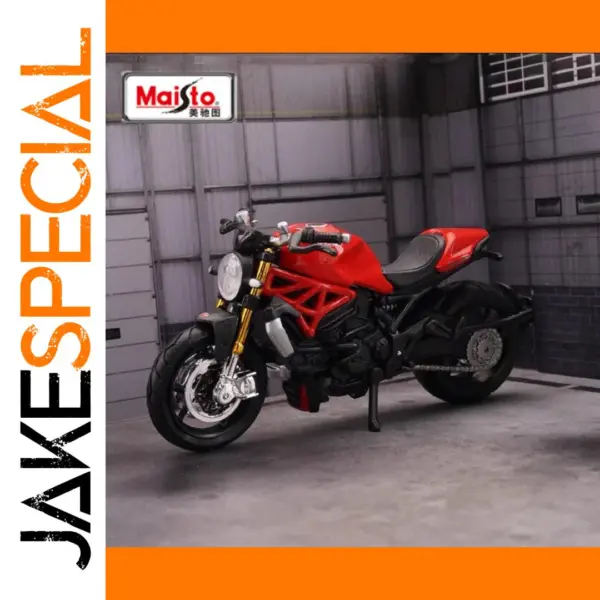 Maisto 1:18 Ducati Monster 696 Diecast Motorcycle
