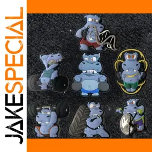 Tacopsgear Hippo Squad PVC Patch for Tactical Gear