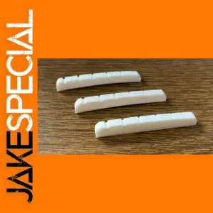 Slotted Bone Nut for Electric Guitars 42/43mm