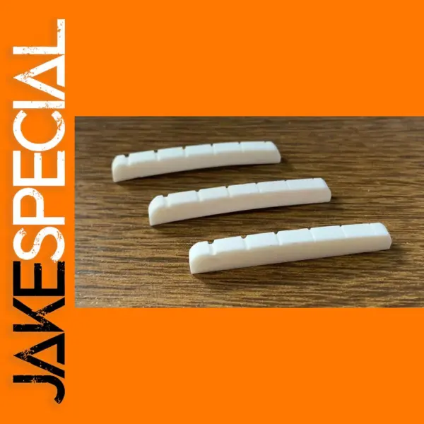 Slotted Bone Nut for Electric Guitars 42/43mm