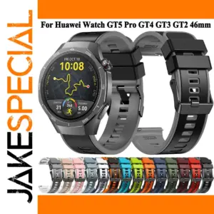 Silicone Strap for Huawei Watch GT5 GT5 Pro 46mm