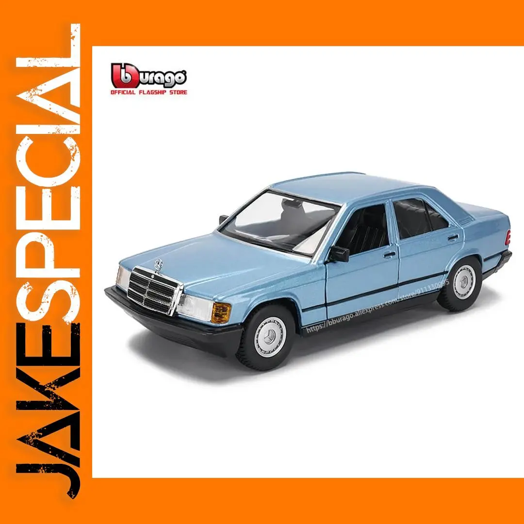 Bburago 1:24 1987 Mercedes Benz 190E Model 1 Bburago 1:24 1987 Mercedes Benz 190E Model