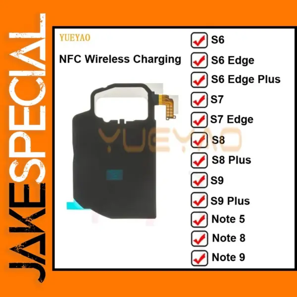 Wireless NFC Charging Coil for Samsung Galaxy Note 5-9